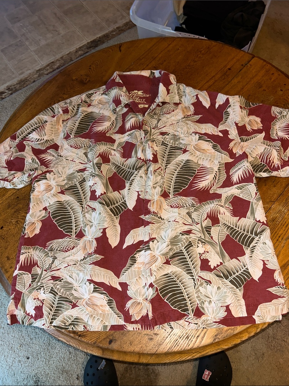 Men's Tropical Short-Sleeve Shirt